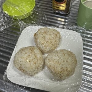 お弁当に！鰹チーズおにぎり！